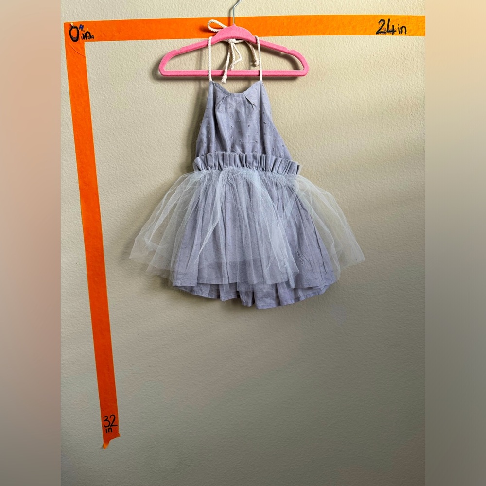 Two Els tutu halter dress sz 1